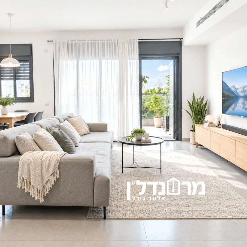 4-room apartment for sale on Shmuel HaNagid Street, Herzliya
