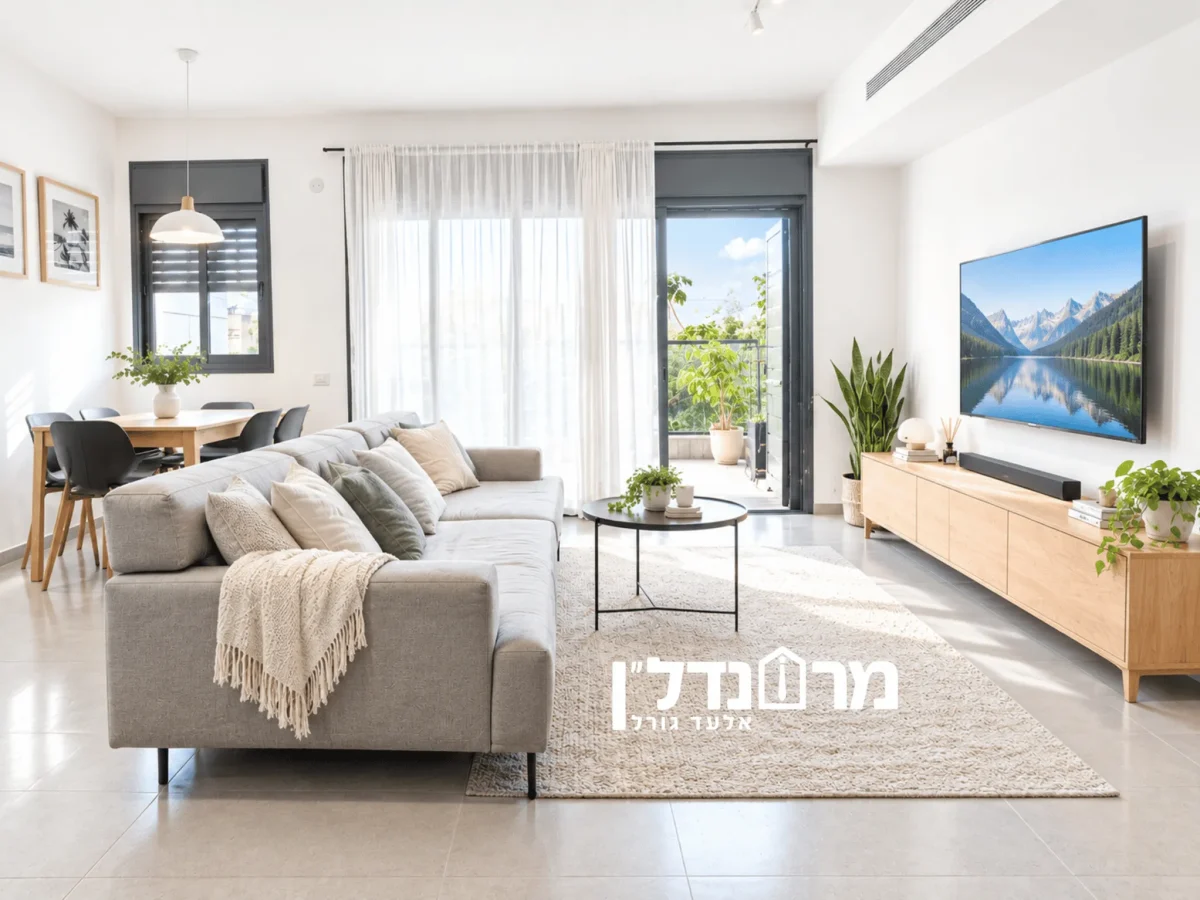 4-room apartment for sale on Shmuel HaNagid Street, Herzliya