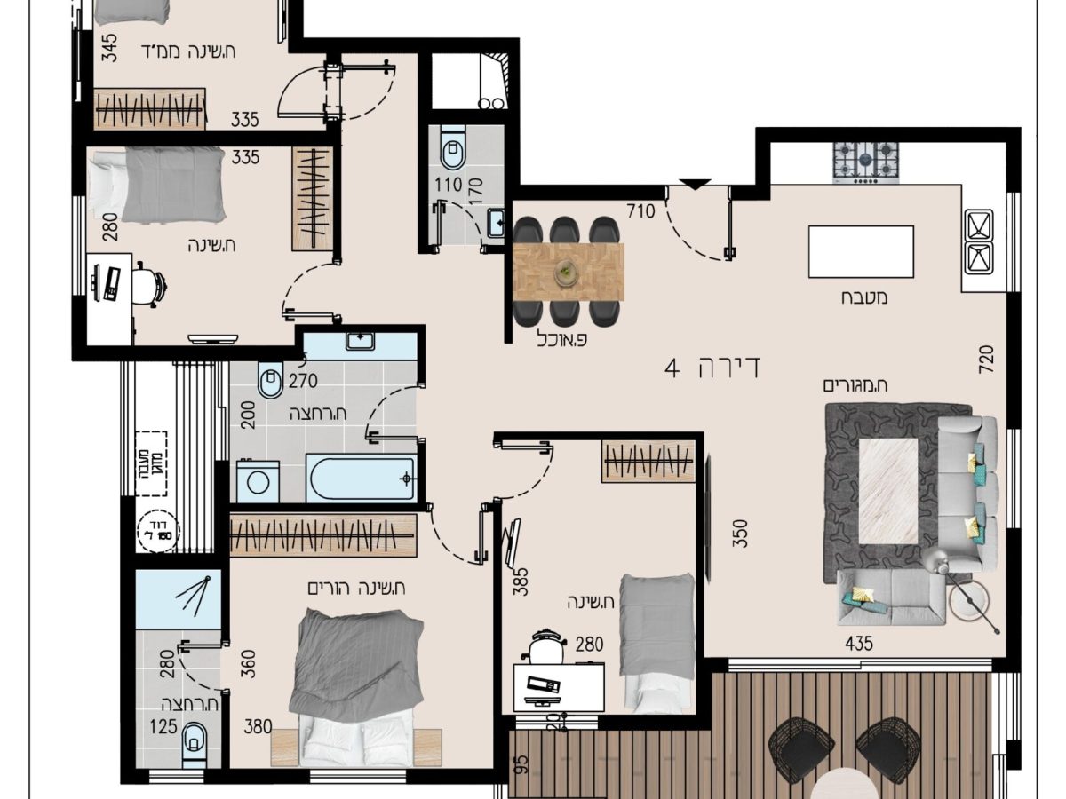 Hadassa st 12 Herzelia floor 2 app4